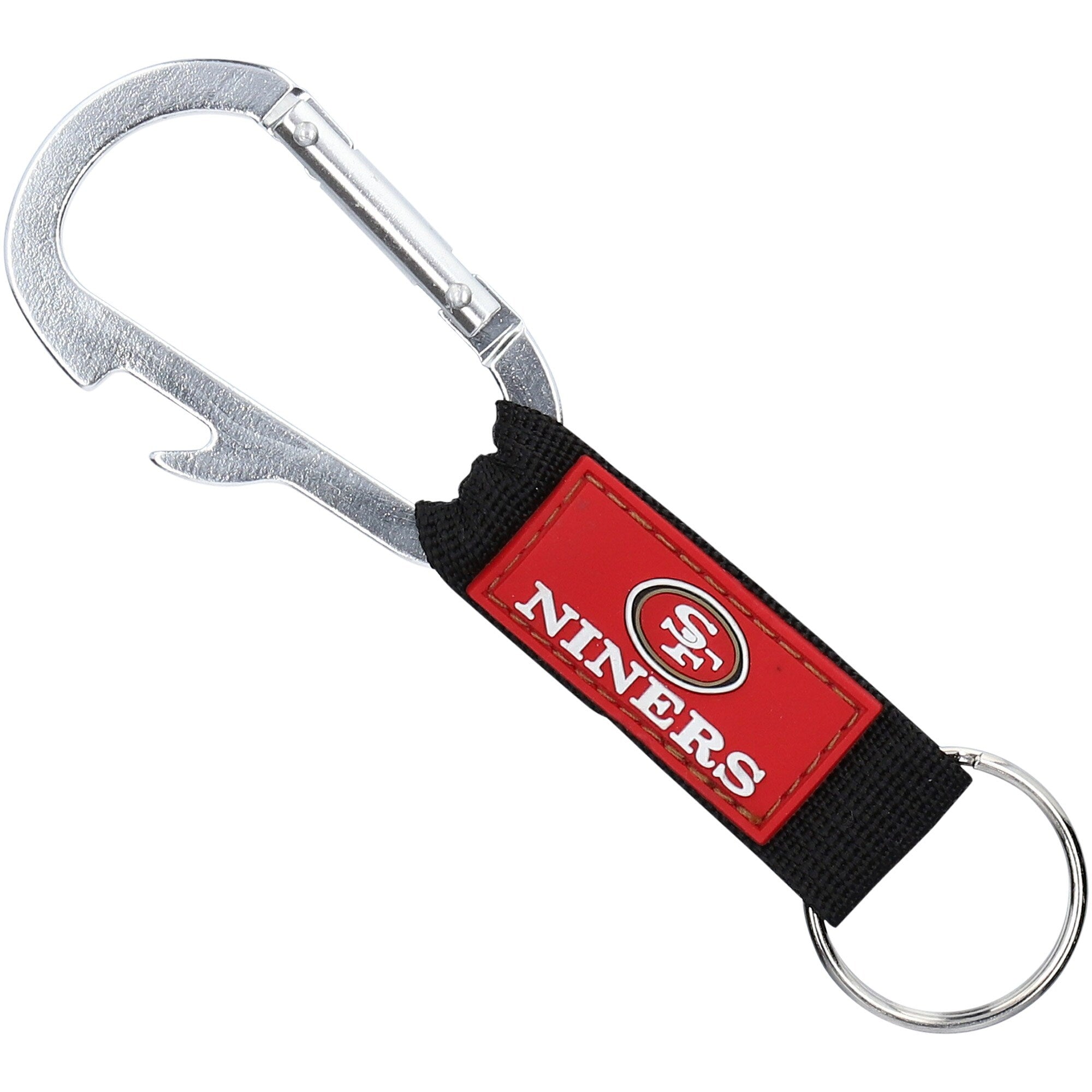 San Francisco 49ers Carabiner Keychain NINERS